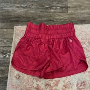 Free people hot pink shorts